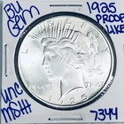 1925 BU UNCIRCULATED SILVER PEACE DOLLAR AUTHENTIC U.S. MINT FREE SHIPPING 7344