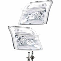 Scheinwerfer Set H4 FüR Ford Tourneo Connect Transit P65_ P70_ P80_ Inkl. Lampen