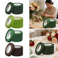 5 Rollen Blumenband einfach zu bedienen Premium Hochzeit Blumenstrau&szlig; Verpackung Floristenband
