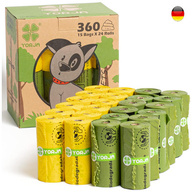 Hundekotbeutel 360 Stück Auslaufsicher Extra Groß