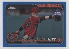2024 Topps Pro Debut Chrome Blue Refractor 125/150 Grayson Hitt #PDC-20 00jz