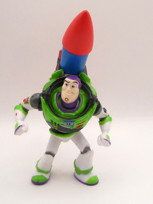 Disney Toy Story Sid's Room Buzz Lightyear & The Big One 3.5'' Figure Cake Topper