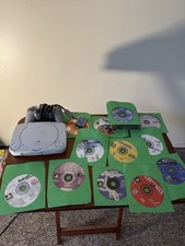 Pacchetto console Playstation 1 PS One SCPH-101 Slim PS1 con controller 15 giochi
