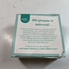 Evenflo 6-Pack Balance  Wide Grande 6 Fast Flow/ X Cut Nipples - NEW Sealed