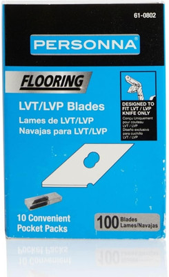 Personna 61-0802 Flooring LVT/LVP 100 Blades 100 Count