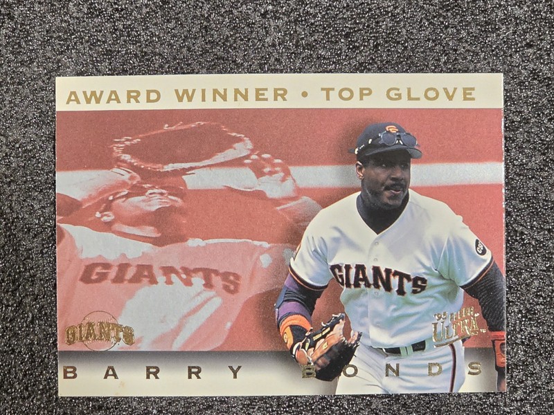 1995 Fleer Ultra Award Winner #15 Barry Bonds San Francisco Giants 