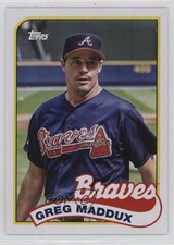 2023 Archives 1989 Topps Doubleheaders Greg Maddux John Smoltz #89DH-24 HOF 12g7