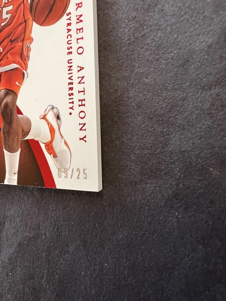 Immaculate Collegiate Carmelo Anthony 2015 rojo/25 - Campeones Nacionales de Siracusa Foto 4 de 4