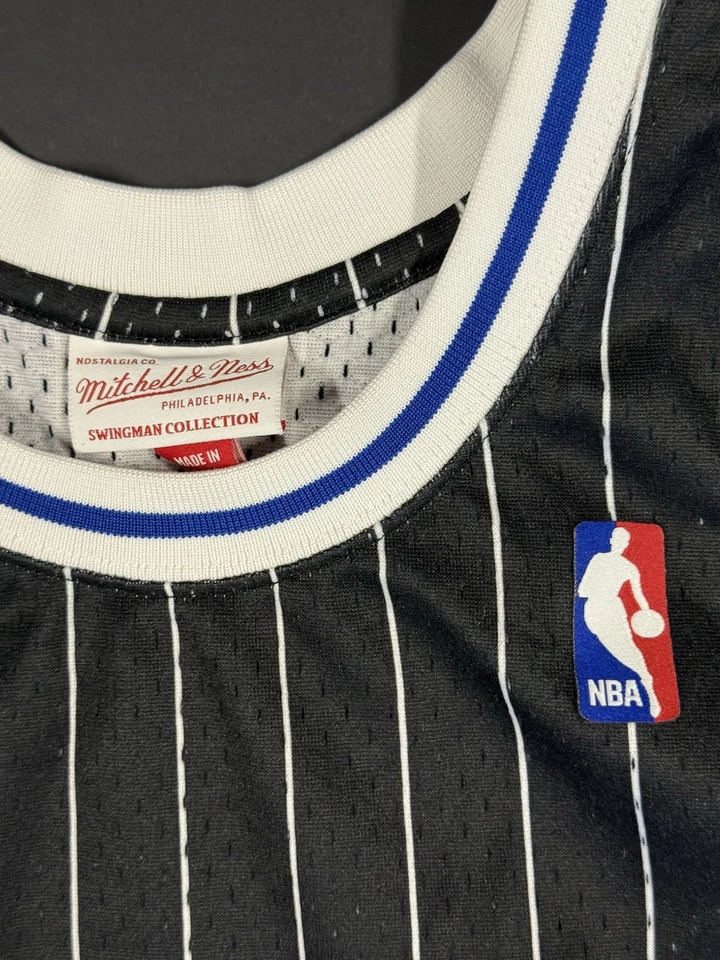 Camiseta Auténtica Anfernee Hardaway Orlando Magic 1994-95 NBA Mitchell & Ness L Foto 3 de 4