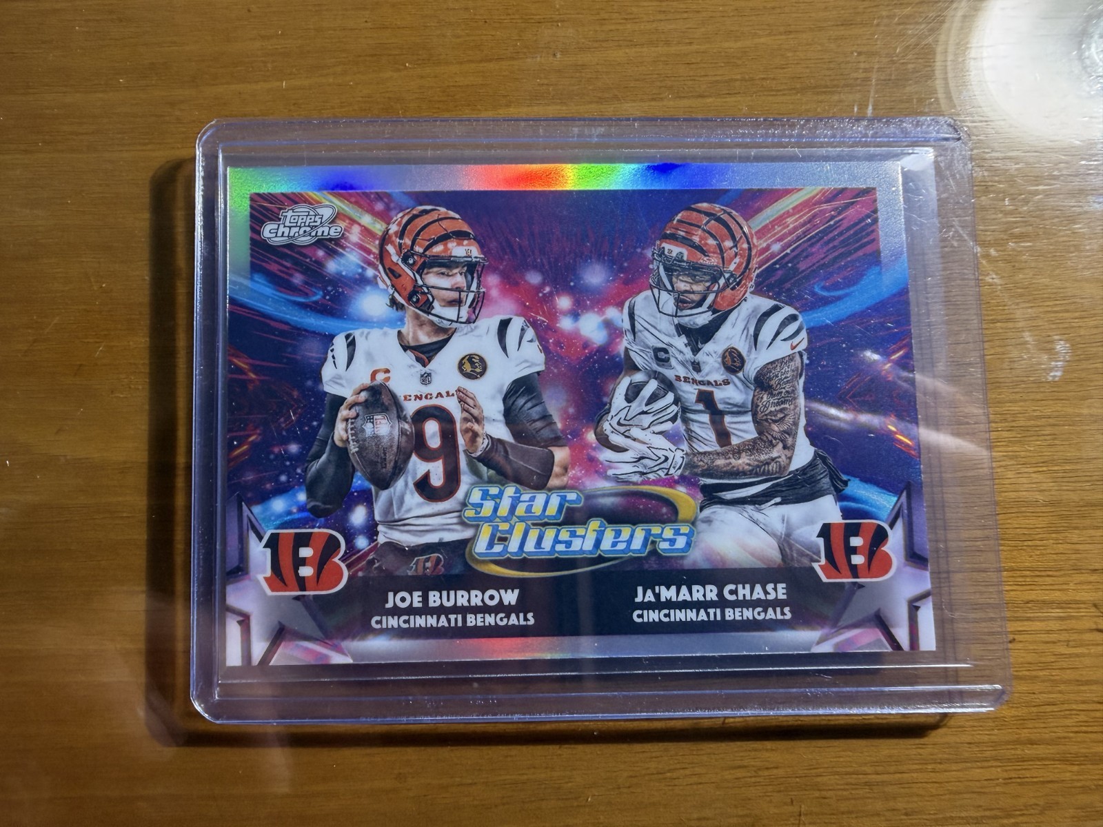 2025 Cosmic Star Clusters Refractor Joe Burrow/JaMarr Chase Mint Centered