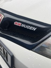 Mugen Grille Badge (red) For Use On Honda Civic Type R Fn2 Mugen Car Grille