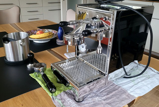 Bezzera BZ10 Espressomaschine Siebträger Edelstahl Zubehör