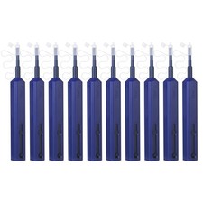 - 10 PCS Fiber Optic Cleaner Pen, LC/MU 1.25mm Ferrules Fiber Cleaning Pen Co...