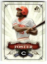 George Foster 2006 SP Legendary Cuts Set-Break #70 Cincinnati Reds