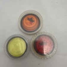 Vintage 49mm Camera Lens Filter Set Vivitar Prinz Yellow Orange Red 25A Japan