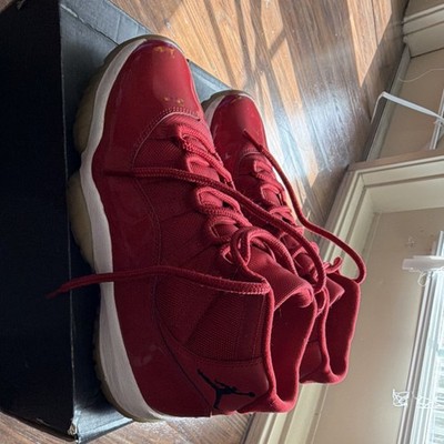 Jordan Air Jordan 11 Retro Win Like '96 Red High Top Basketball Sneaker