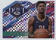 2024-25 Topps Finest Debut X-Fractor Yves Missi #D-19 b3d