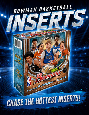 2025-26 Bowman Basketball - CHROME INSERTS  - You Pick - Complete Your Set!