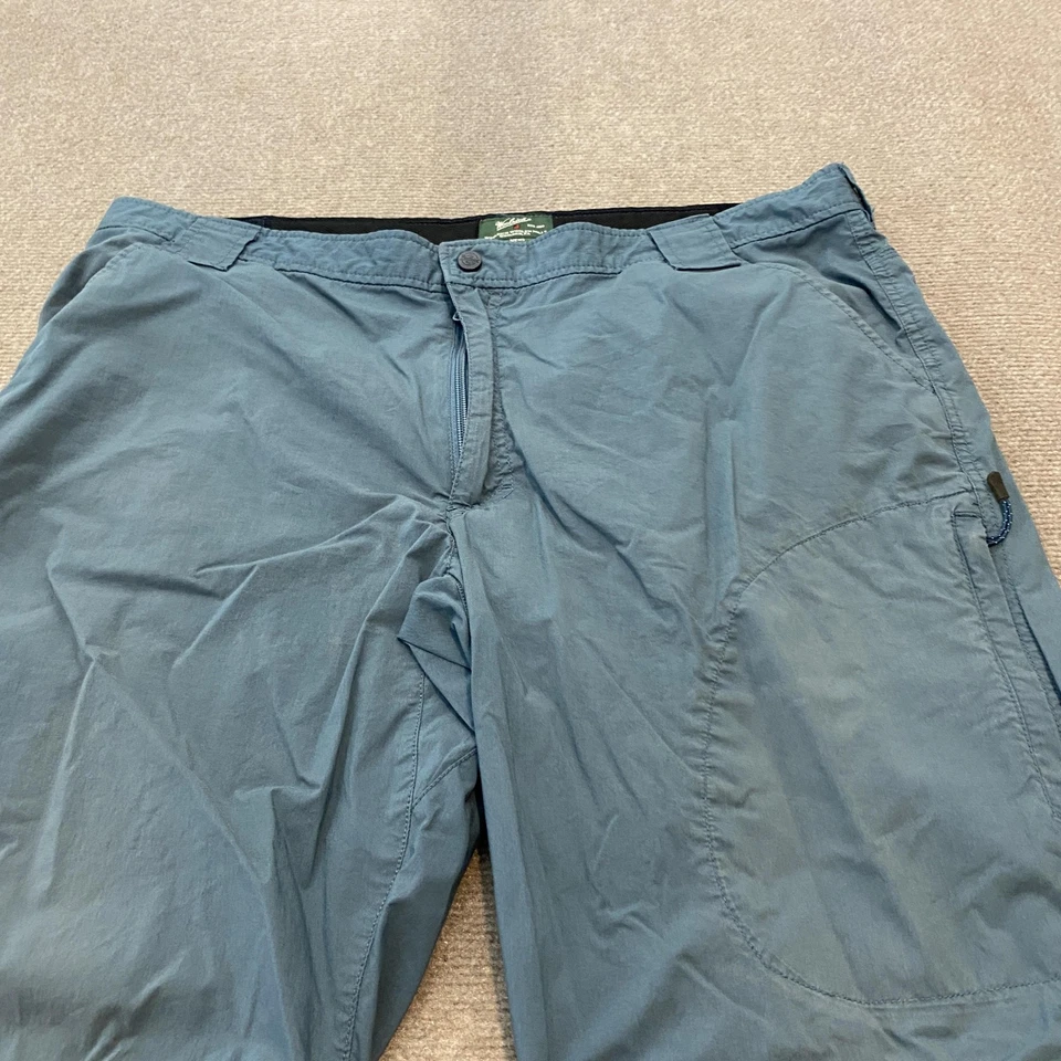 Pantalones Woolrich para Hombres 38x32 Azul Elastizado Nylon Mezcla de Algodón Senderismo Exterior Utilidad Foto 2 de 4