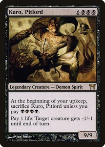 Kuro, Pitlord #123 Champions of Kamigawa