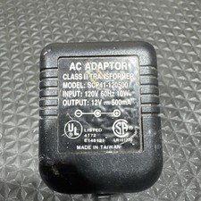 AC Adaptor  model SCP41-120500   Input: 120VA...