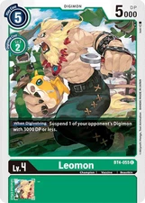 Leomon BT4-055 C Great Legend Digimon TCG