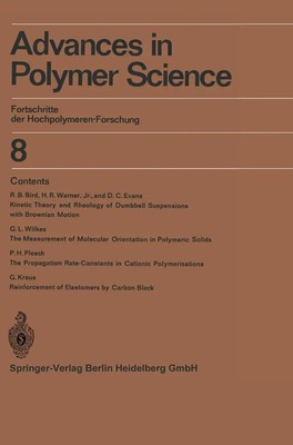 H. -J. Cantow (u. a.) | Advances in Polymer Science | Taschenbuch | Englisch