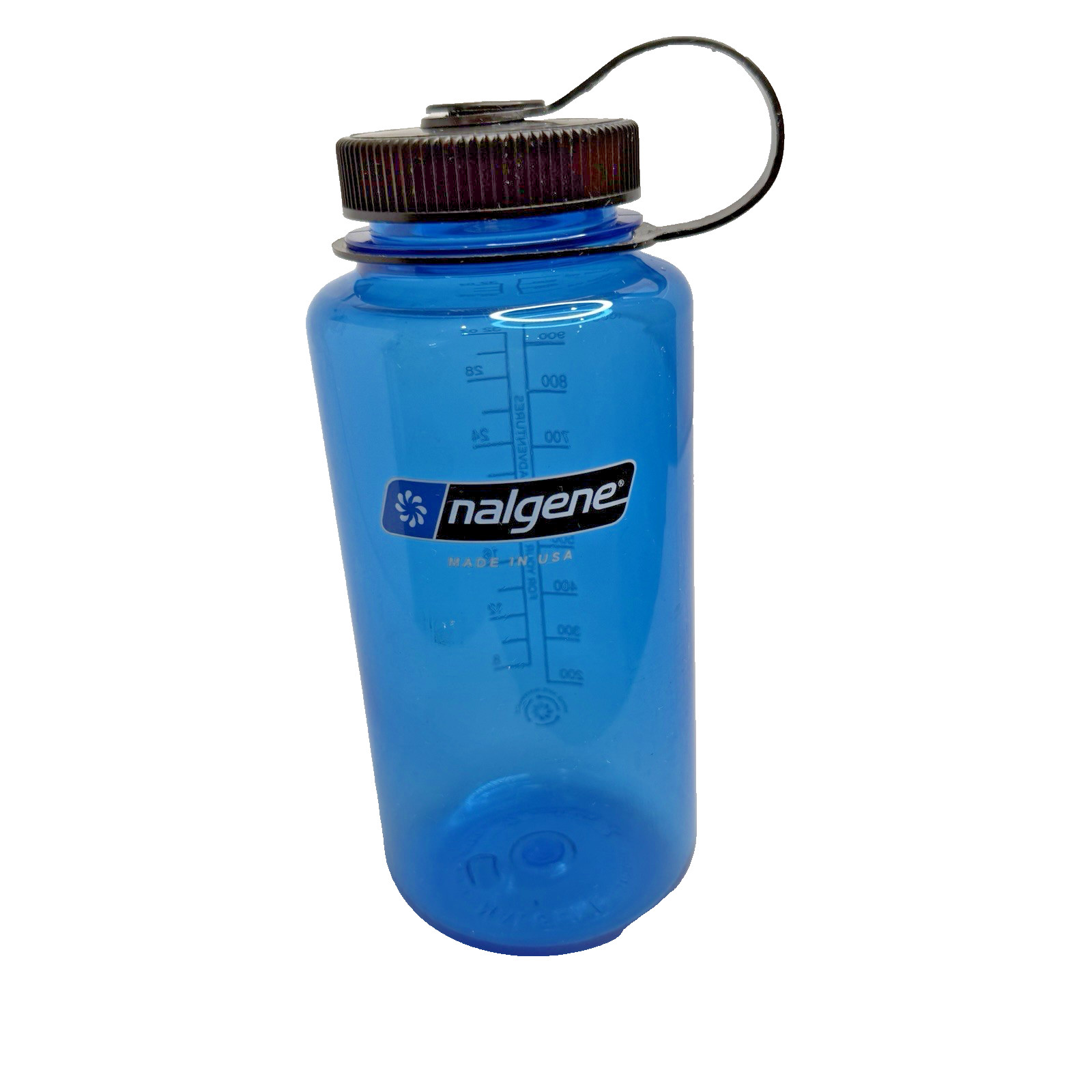 Nalgene Everyday 32oz Water Bottle Blue BPA Free Wide Mouth Made in USA