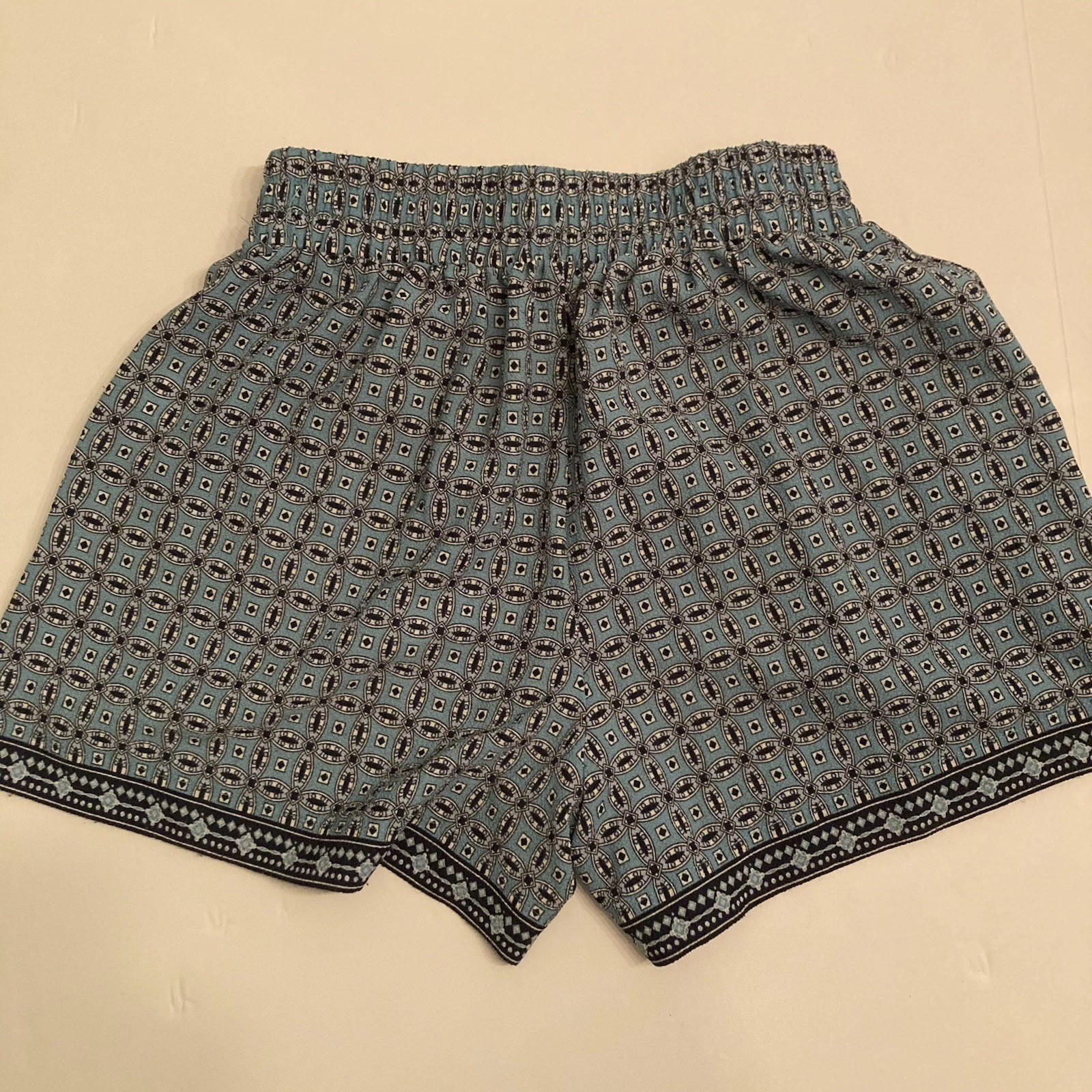 Max Study women’s aqua Geometric patterned medium… - image 4