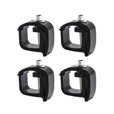 AA-Racks P-AC(4)-01 Set of 4 Aluminum C-Clamps for Non-Drilling Truck Rack & ...