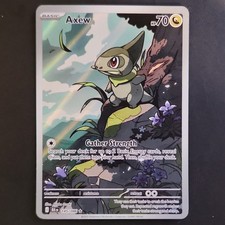 Axew 145/086 Sv: Black Bolt Illustration Rare Holo Pokemon TCG Pokemon Card on eBay