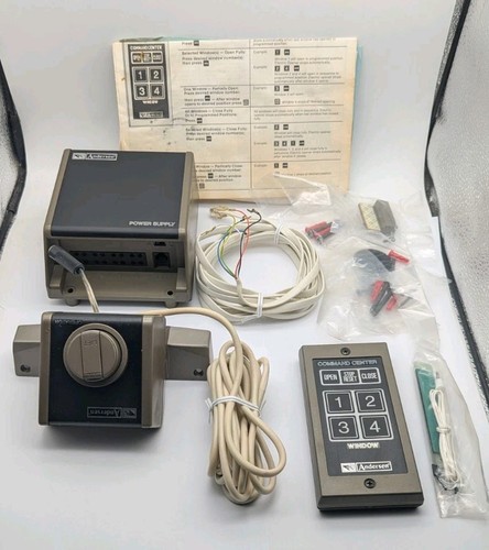 Anderson Electric Opener Kit Window OPENER Command Center VINTAGE LOOK READ
