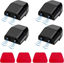 4 PCS Deer Whistles for Cars, Avoid Collisions Deer Warning Whistle with Adhesiv