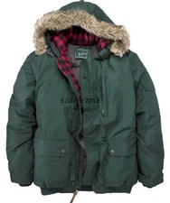 $299 Woolrich Men’s Rescue Down Jacket Coat – Water Resistant, 90% Down, Size S