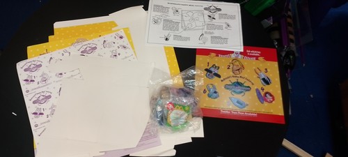 Espositore giocattolo Happy Meal McDonalds Beetleborgs Metallix 1997 e set completo NUOVO - Foto 7 di 20