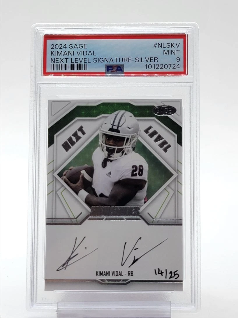 Kimani Vidal Sage Next Level Signatures #NLSKV Silver