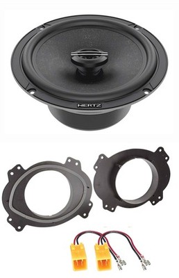 Hertz 16,5cm 2-Wege 210Watt Lautsprecher für Isuzu D-Max bis 12 Fronttür Auto Bo