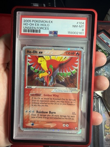 Ho-Oh ex graded PSA 8 for sale on eBay