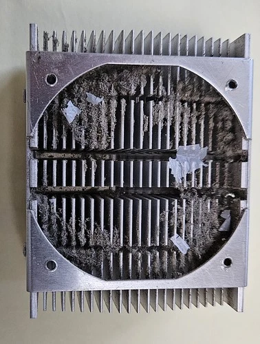 Vintage Akasa Aluminium CPU Heatsink PC Cooler