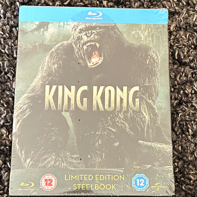 Universal King Kong Blu-ray Steelbook limitiert FSK 12 (2005)