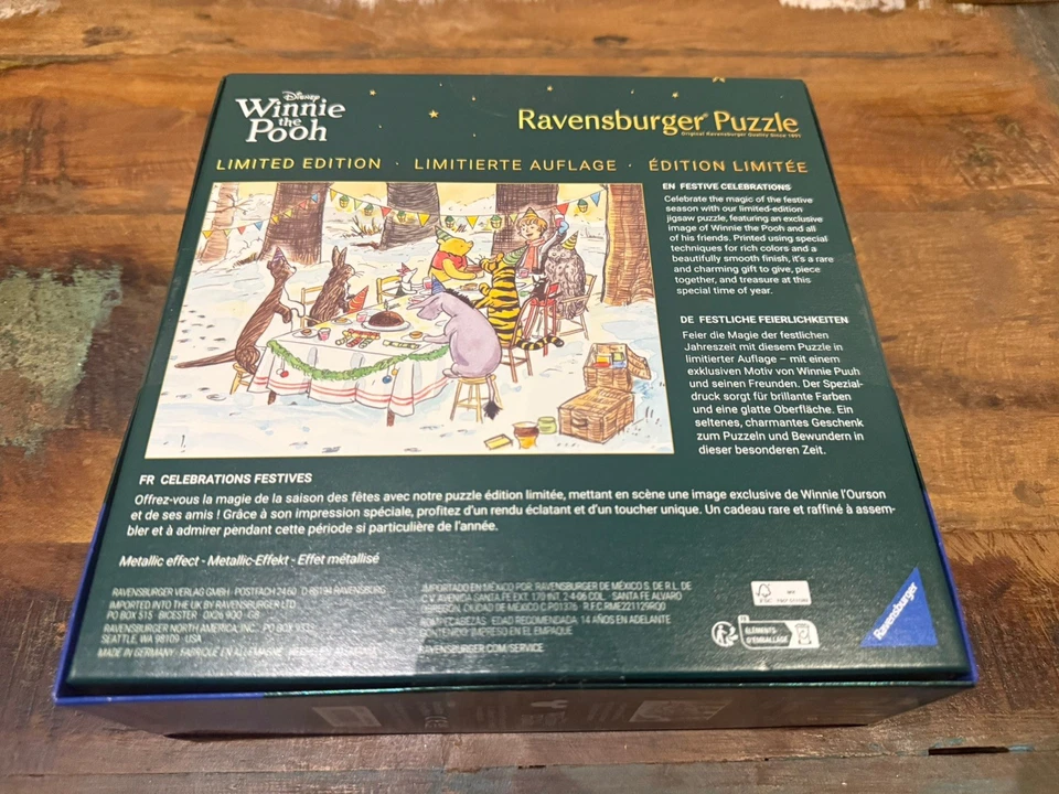 Ravensburger Winnie The Pooh - Festive Celebrations Puzzle - Limited Ed 2025 🧩  - Image 2 of 4
