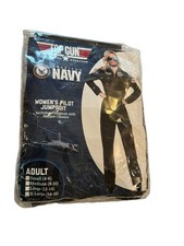 Mono de piloto Top Gun de la Marina de los Estados Unidos Adulto Mujer Disfraz de Halloween Juegos con disfraces XL