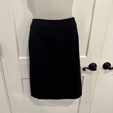 CK Calvin Klein Women  s Size 6 Black Pencil Skirt Business Workwear Formal