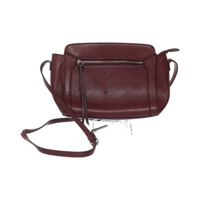 Stradivarius, Umhängetasche, Damen, Polyester, Rot, Einfarbig, 24, 8, 18 cm #gjl