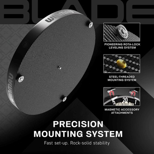 WINMAU BLADE X PRO CORE OFFICIAL PDC DART BOARD ( in stock ) - Afbeelding 7 van 9