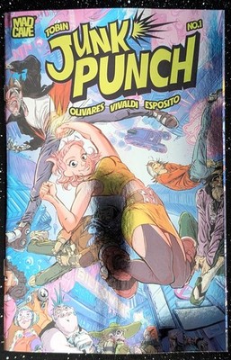 Junk Punch #1 Carlos Javier Olivares Foil Variant NM