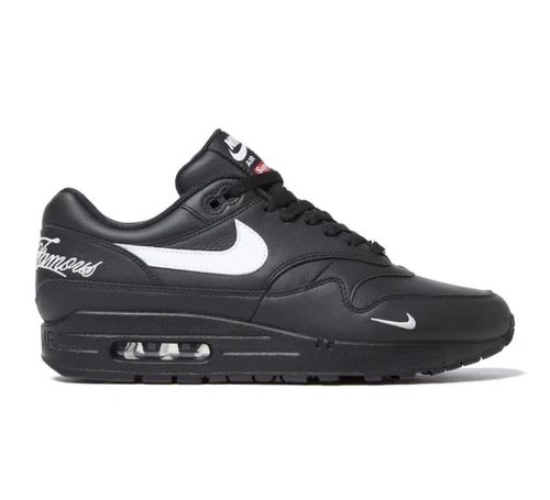 Supreme x Air Max 1 Noir Taille UK 7,5 Neuf 100% Authentique Commande Confirmée ✅