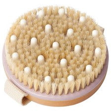 Lavender Massage Dry Brushing Body Brush for Lymphatic Drainage Cellulite