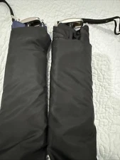 2 X Liz Claiborne Flat Travel Lightweight Umbrella 1&Black 1&Navy