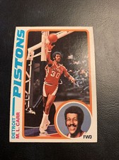 #￼￼￼￼￼￼￼82 M L Carr Detroit Pistons ,,￼1978-79 topps Card Cb2
